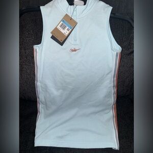 Nike Light Blue kids dress with Stripes